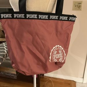 New without tags Pink zipper tote bag